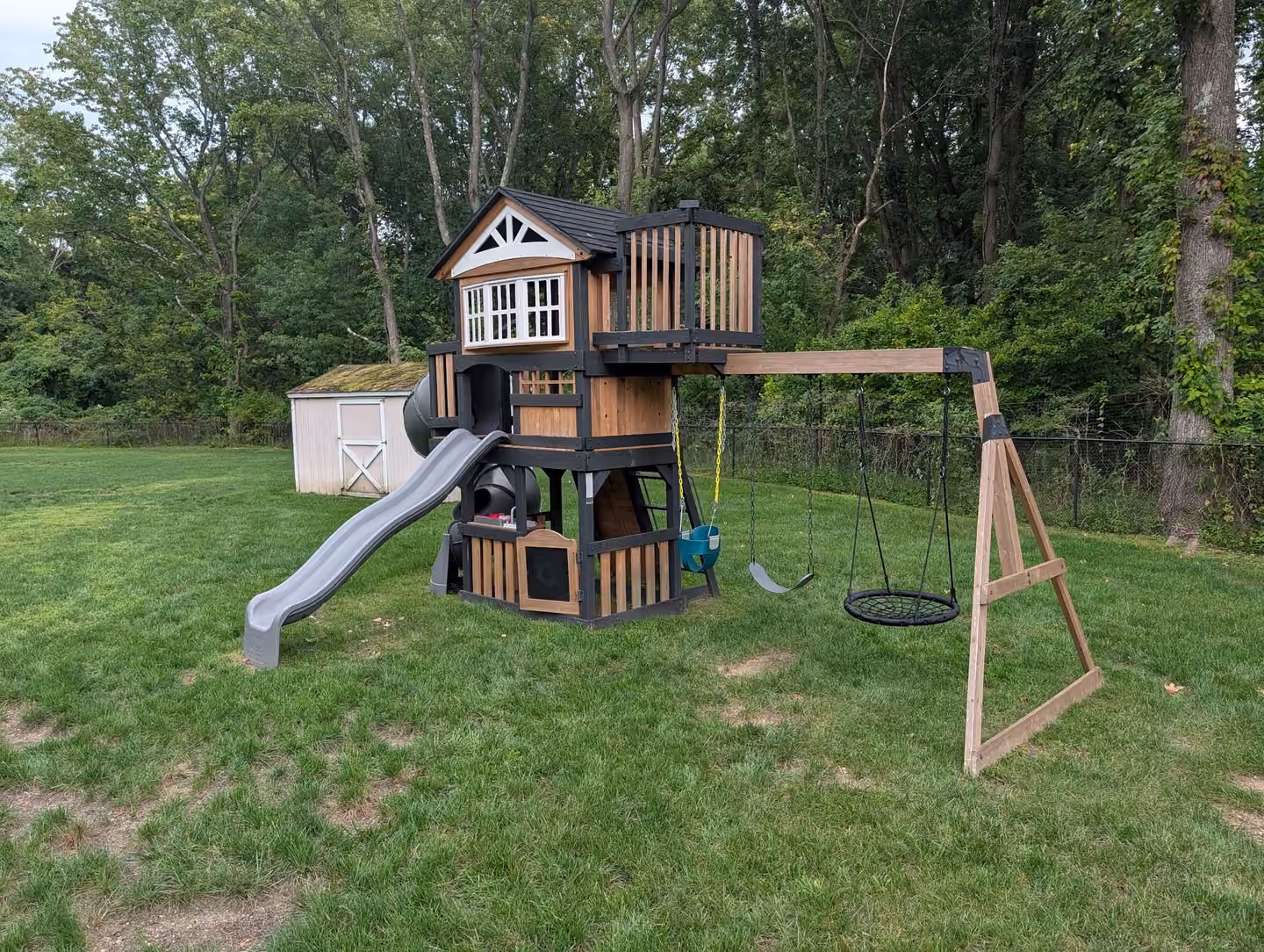 Current playground area
