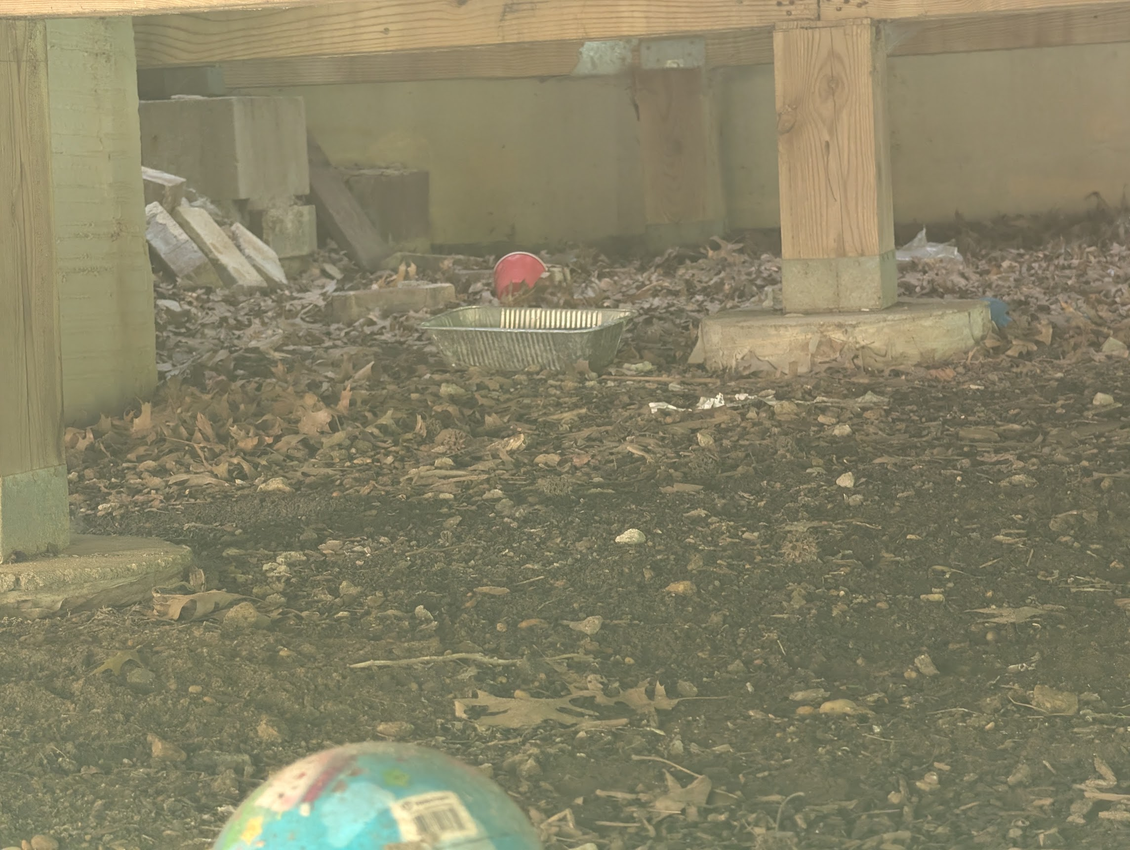 Under-deck area, view 2